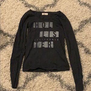 Hollister, Long Sleeve Graphic Tee